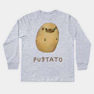 Pugtato Kids Long Sleeve T-Shirt